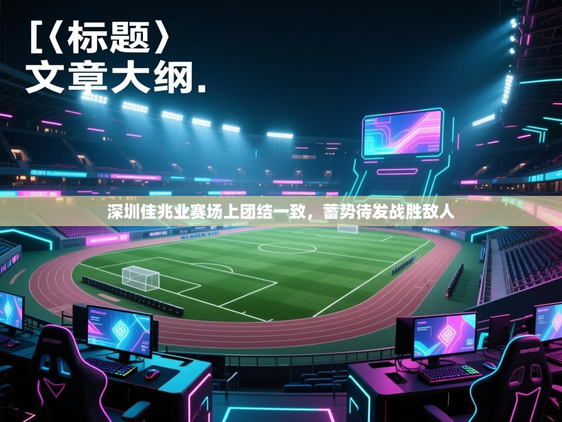 深圳佳兆业赛场上团结一致,蓄势待发战胜敌人 第2张