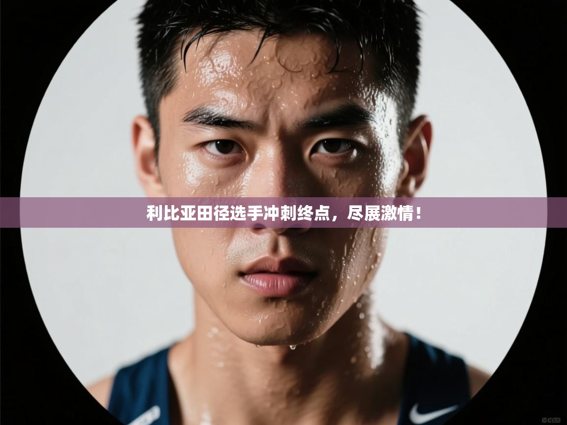 利比亚田径选手冲刺终点，尽展激情！  第2张